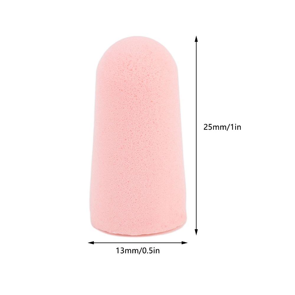 60Pcs Skin-friendly soft texture Foam Ear Plugs Noise Cancelling Earplug Study quiet environment