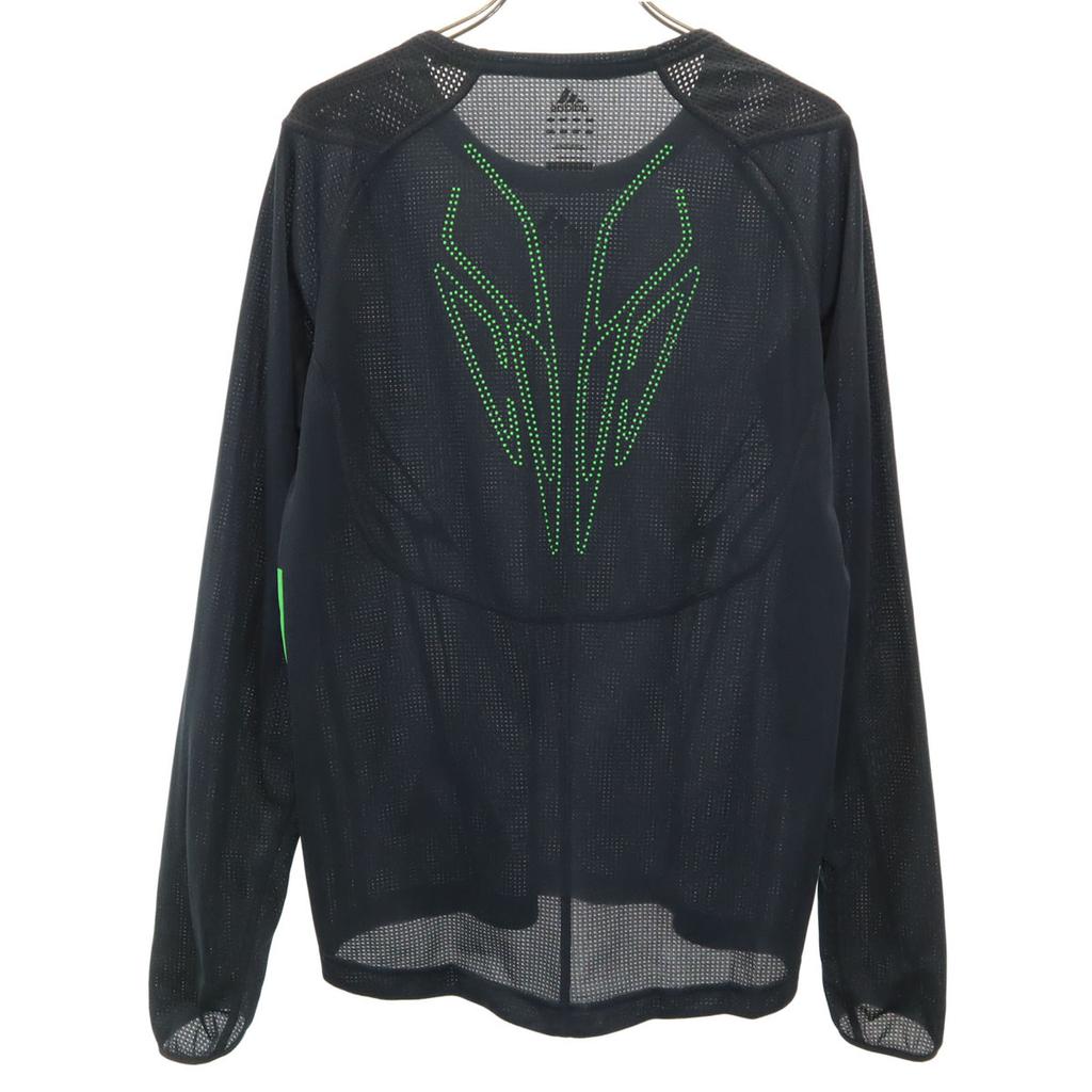 Adidas Training Long Sleeve Mesh Wear S Black Men's Used