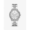 Ceas Supradimensionat Brynn Pavé Ton Argintiu MK7506