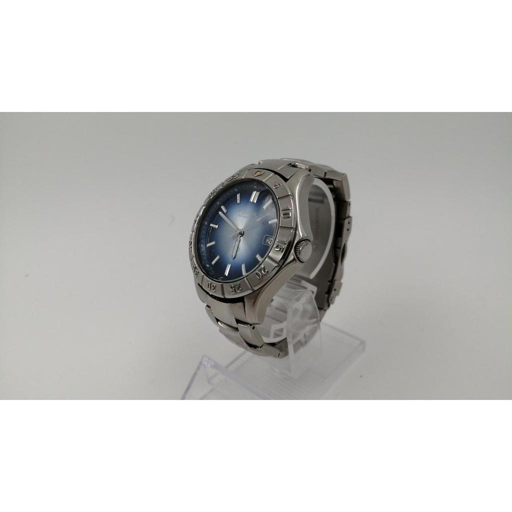 Used FOSSIL AM-3689 Quartz Analog Watch