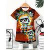 New children's clothing set, casual, comfortable and breathable for home use