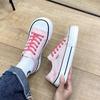 Fashion Women Shoes New Retro Lowtop Sneakers Shoes For Women Canvas Round Toe Cross-tied Causal Flats Women High Top Shoes