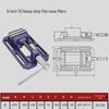 Heavy-Duty Drill Press Guide Flat Jaw Vise Fixture, 3 - 8 Inch