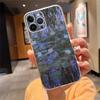 Claude Monet Painting Phone Case For iphone 17 Pro Max Air 16 15 14 13 Pro Max 15 16 Pro 15Plus