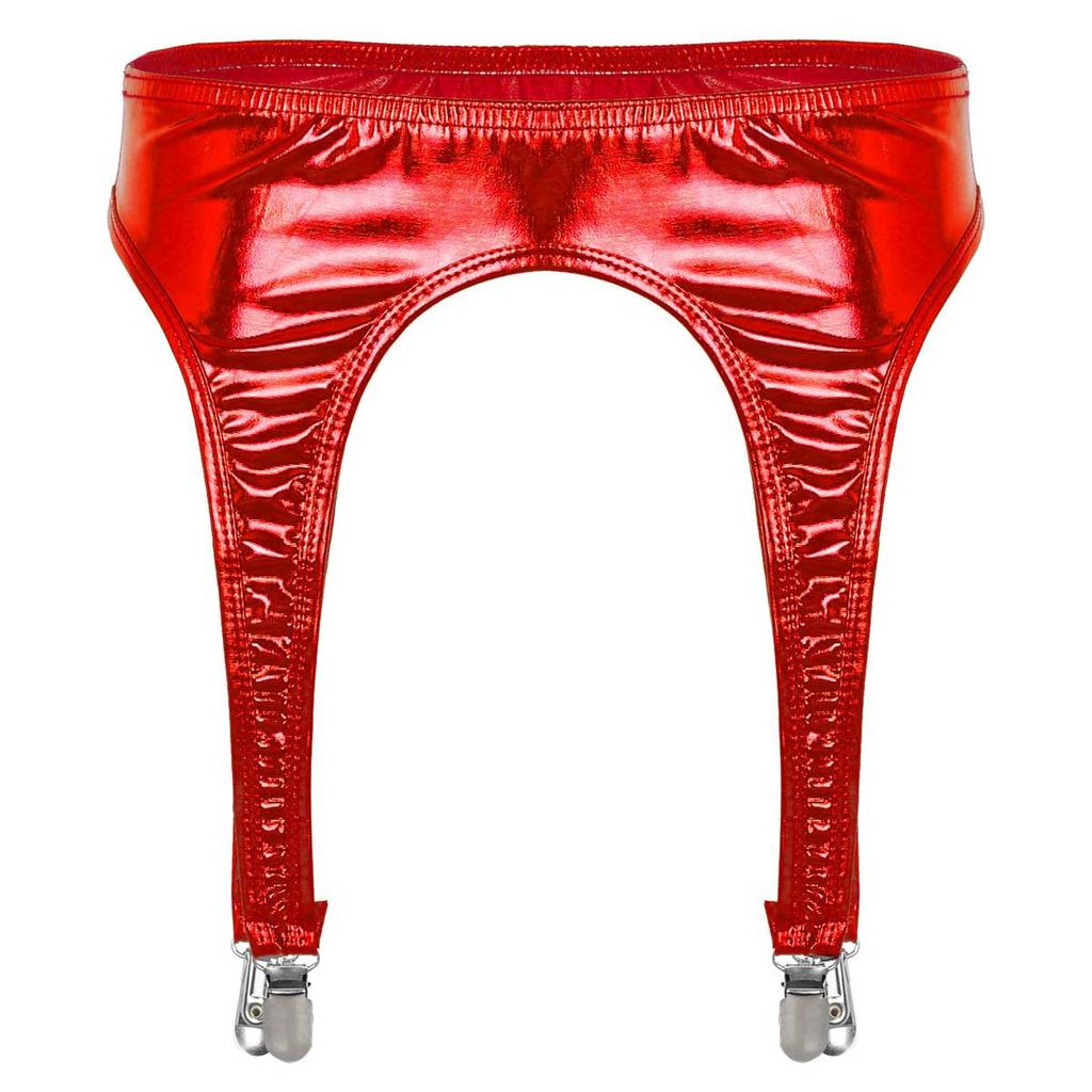 Buy Women's Garter Belt 4 Strap Suspender Belt with Metal DuckMouth