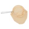 Food Strainer Bags with Stainless Steel Handle Frame  Design Reusable Food Filter Bags for Nut