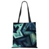 Abstract Art Print Shopping Bags Women Folding Reusable Customize Tote Shoulder Bag Canvas Casual Groceries Handbags 2022