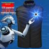 Graphene Heated Vest: Rechargeable, Unisex, Padded Electric Outerwear