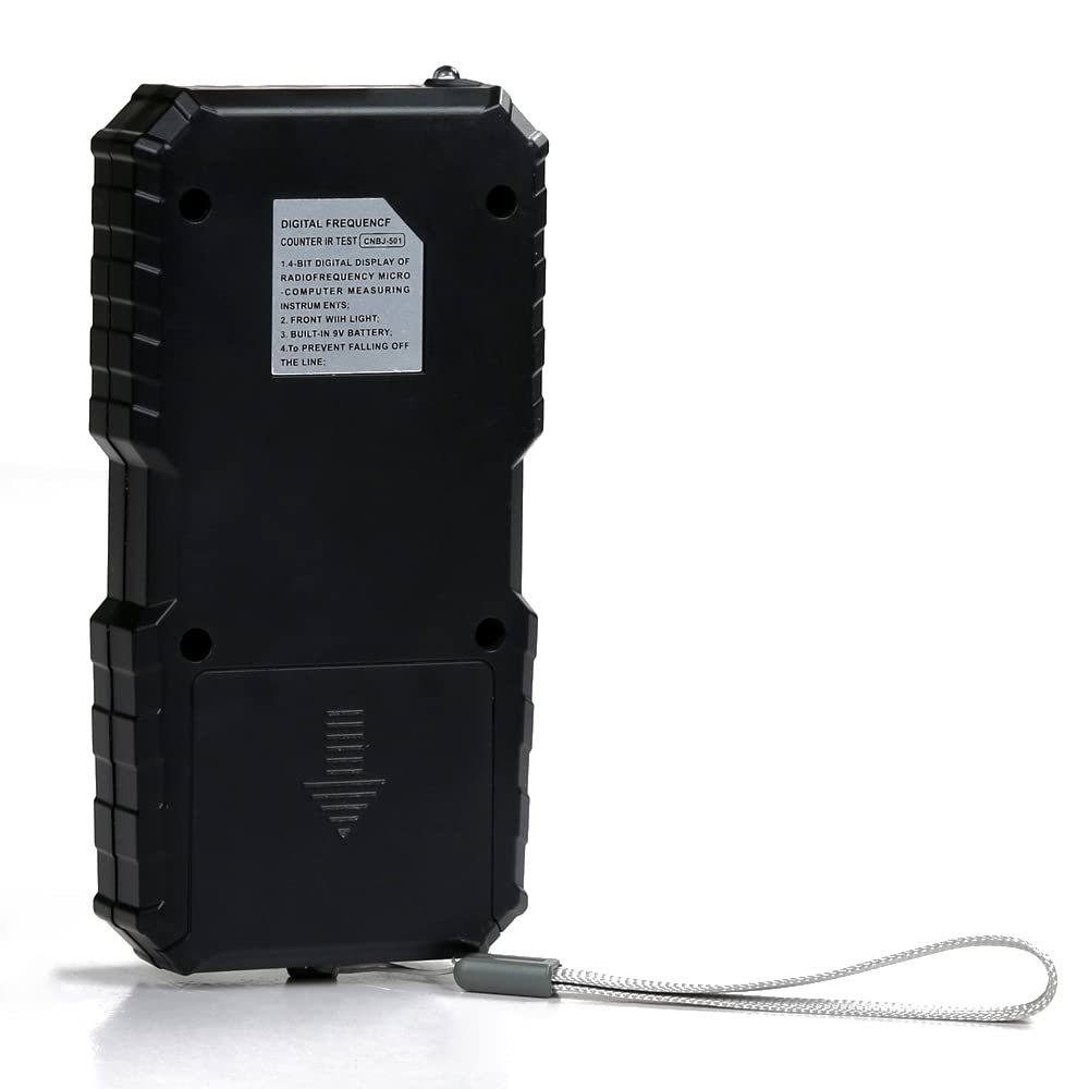 Autoschlüssel Infrarot-Frequenztester 100 M-1 GHz Digitales elektronisches Infrarot-Frequenzzähler-Testgerät mit Beleuchtung