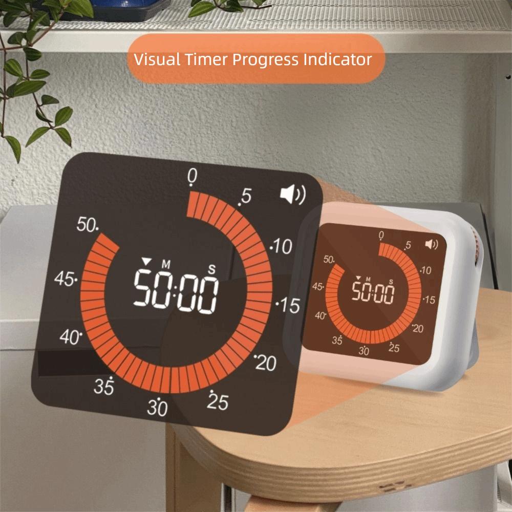 Digital Display Countdown Timer Easy to Read Rechargeable Timer Visual Digital Timer  Classroom