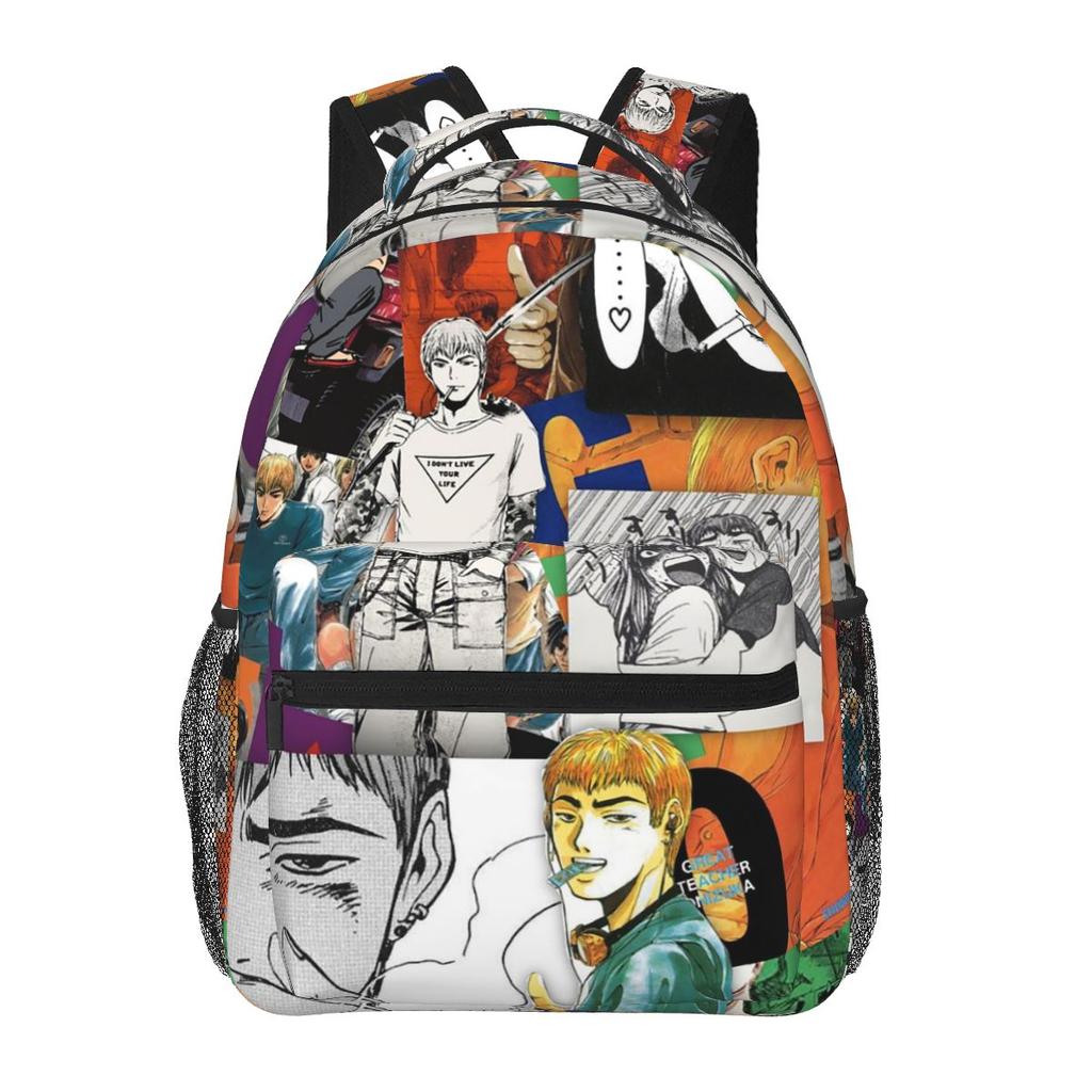Anime Great Teacher Onizuka GTO Eikichi Onizuka Grafik Rucksack Schüler Jungen Mädchen BuchTasche Schultasche Computer Umhängetaschen