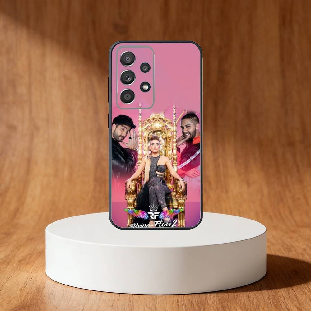 The Queen of Flow Phone Case For Samsung S25,S24,S21,S22,S23,S30,Ultra,S20,Plus,Fe,Note,10,9,5G Black Cover