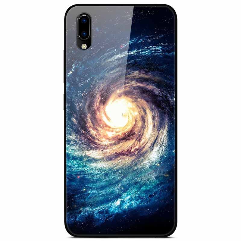 Für vivo V17 Hüllen V17 Pro Gehärtetes Glas Harte Rückseite Für Vivo V15 Pro Handyhülle Coque Für Vivo X50 Pro Lite Hülle X 50Lite