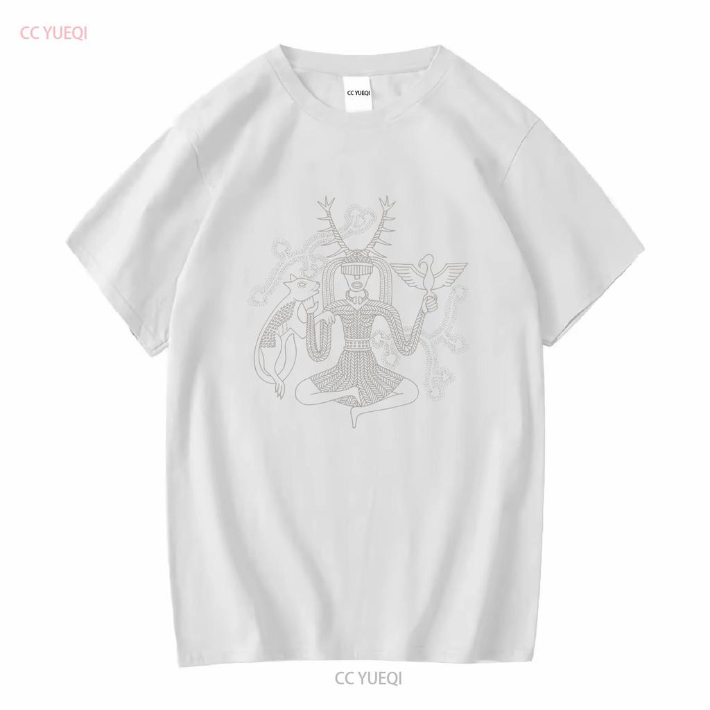 Omezené NWT Heilung Cernunina Futha Lidová Hudba Retro Logo Tričko S 4XL dlouhý nebo krátký rukáv vintage Vyprané Unisex Pohodlné