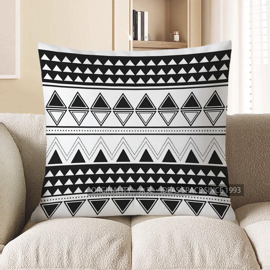 

Home Decor Modern Chevron Pattern Decorative Pillow Cover Pattern Cushion Cover Suitable For Sofa Bedroom Car Pillow Cover 40x40cm