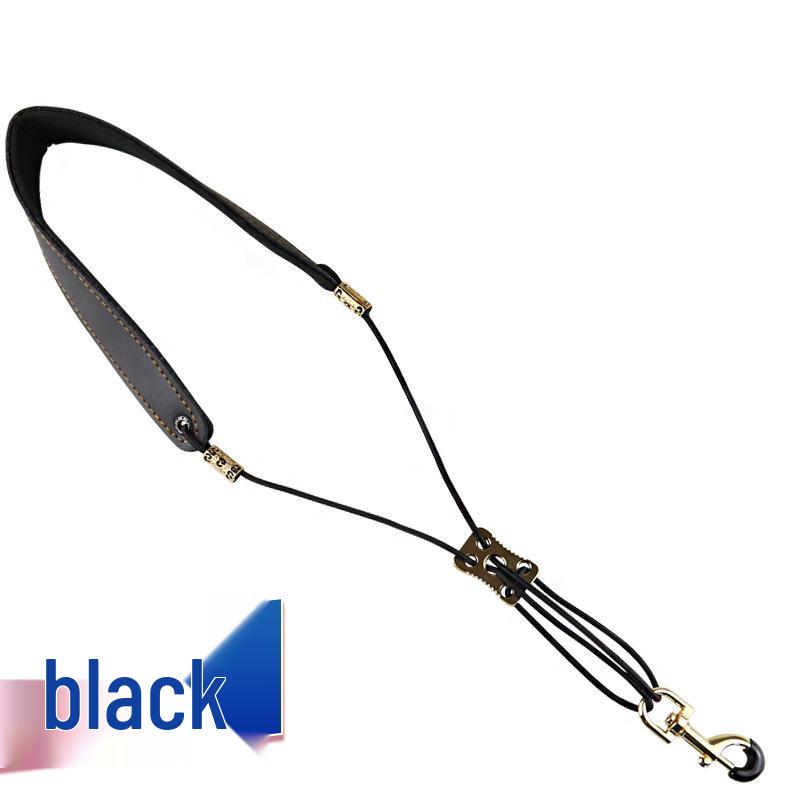 

Saxophone Neck Strap for Tenor, Alto, and Soprano - Adjustable Sling for Adults, Children, and Students чёрный
