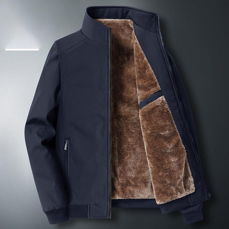 Giacca Invernale Uomo Casual Calda Spessa Giacca Invernale da Uomo 2023 Autunno Giacche di Lusso da Uomo Cappotto Taglia Grande
