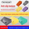 Car Curb Ramp: Plastic Step Pad for Sill, Edge, or Slope, Ideal for Uphill Climbing and Speed Bump Triangle Pad