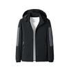New Winter Cotton-padded Coat Men's Large Size Velvet Thickened Outdoor Sports Loose Jacket Three Bars Cotton Jacket