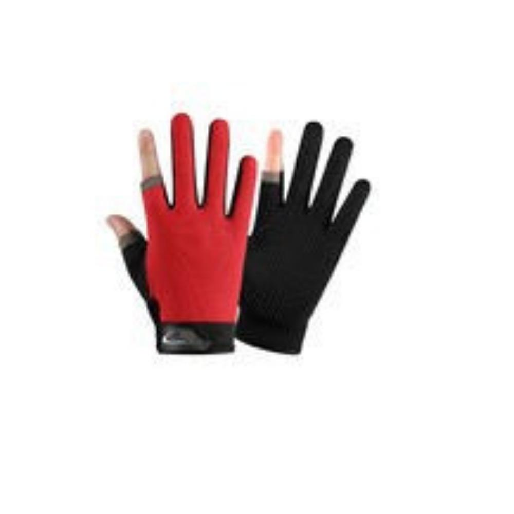 Spring and summer gloves outdoor sports cycling touch screen breathable non-slip sunscreen mesh bicycle fishing gloves