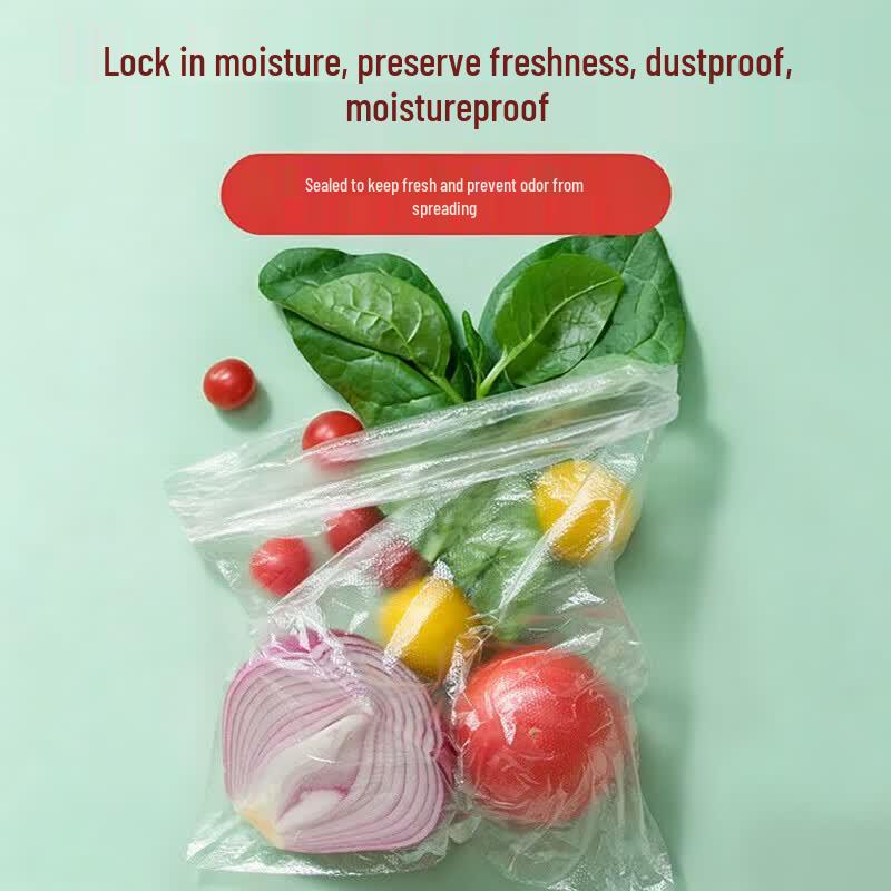 Disposable Flat Mouth Food Storage Bags