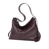 2025 New Genuine Leather Women's Bag High-End Commuter Tote Bag Large Capacity Versatile Niche Shoulder Bag