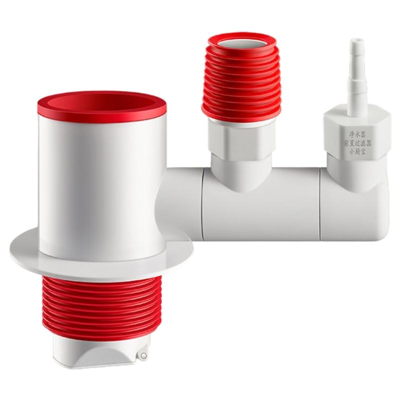 Upgrades Reverse Flows  Prevention Valves Adapter Easy To Install Not  Return Valves Joint ABS Silicone for Washing Machines