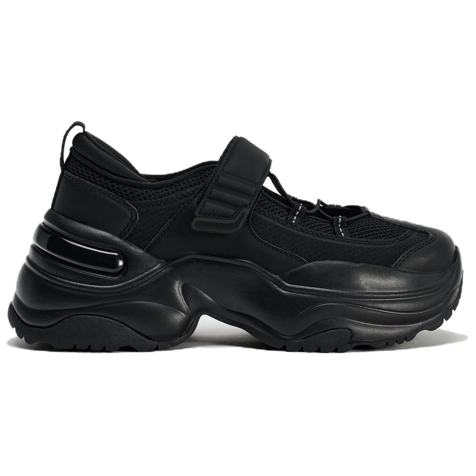 ZARA Fashionable Elegant Versatile Durable Low-Top Casual Shoes Women sneaker Black 15814410
