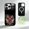 F-Fighter Drawings Phone Case For iPhone 17 16 15 14 13 12 Pro Max Plus for Mirror Wireless Magnetic Cover