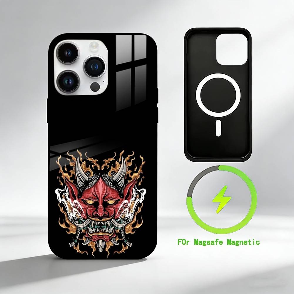 F-Fighter Drawings Phone Case For iPhone 17 16 15 14 13 12 Pro Max Plus for Mirror Wireless Magnetic Cover