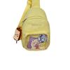 Japanese Small Fresh Breast Bag Female Ins Wind Versatile Cute Transparent Pain Bag Summer Casual Girl Crossbody Small Backpack
