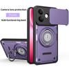360° Ring Kickstand Phone Case with Slide CameraCover For vivo Y400 Pro Y39 Y31 Y300 Y29s Y29 Y04 V60 Lite V60e V50 T4x iQOO Z10
