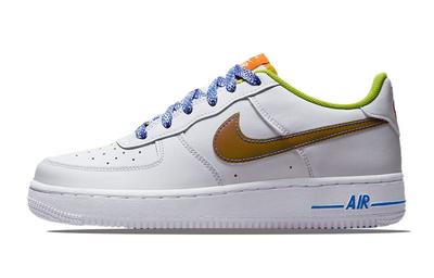 Air Force 1 Low LV8 White Magma Orange GS DQ7767-100