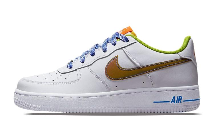 

Nike Air Force 1 Low LV8 White Magma Orange GS DQ7767-100 35.5