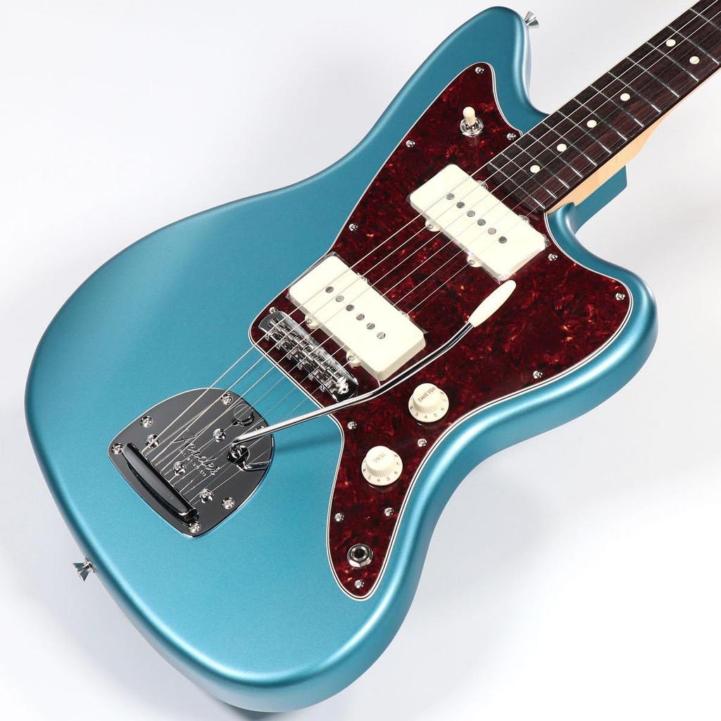 Fender/FSR Collection Hybrid II Jazzmaster Satin Lake Placid Blue with Matching Head [Made Japan]