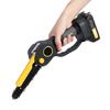 2-in-1 Cordless Pole Saw & Mini Chainsaw, Brushless Electric Chain Saw with 2 x 2.0Ah Battery, 4.9-7.5ft Adjustable Pole Saw for Tree Pruning