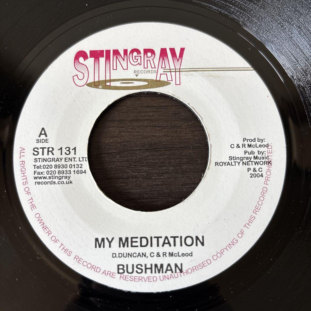 

[USED] Reggae Records Bushman / My Meditation