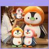 Süßes Frucht-Pinguin-Stofftier Tier Zoo Paar Pinguinpuppe Baby Schlafberuhigendes Stofftier 25cm 40cm 70cm 90cm