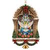 Christmas Jesus Ornaments Religious Acrylic Xmas Tree Hanging Ornaments Christian Keepsake Gift for Home Garden Wall Decor