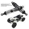 Front and Rear Metal Spring Shock Absorber RC Car Shock Absorber for AXIAL SCX 10 1/10 RC CarBlack