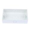 1Pcs 146*86Mm Wand Schalter Kunststoff Steckdose Kassette Äußere Wand Junction Box