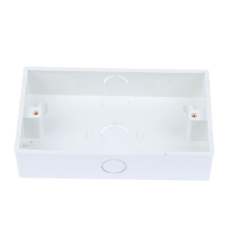 1 buc. 146*86 mm întrerupător de perete din plastic casetă priză de perete cutie de racordare perete exterior
