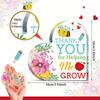 Heartfelt Acrylic Heart Teacher Appreciation Gift - Beautiful Classroom Desk Decoration, Ideal for Birthday, Thank You, Christmas 