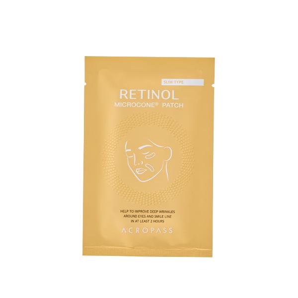 ACROPASS Slim Retinol Microcone® Patch (1 box = 3 pouches)