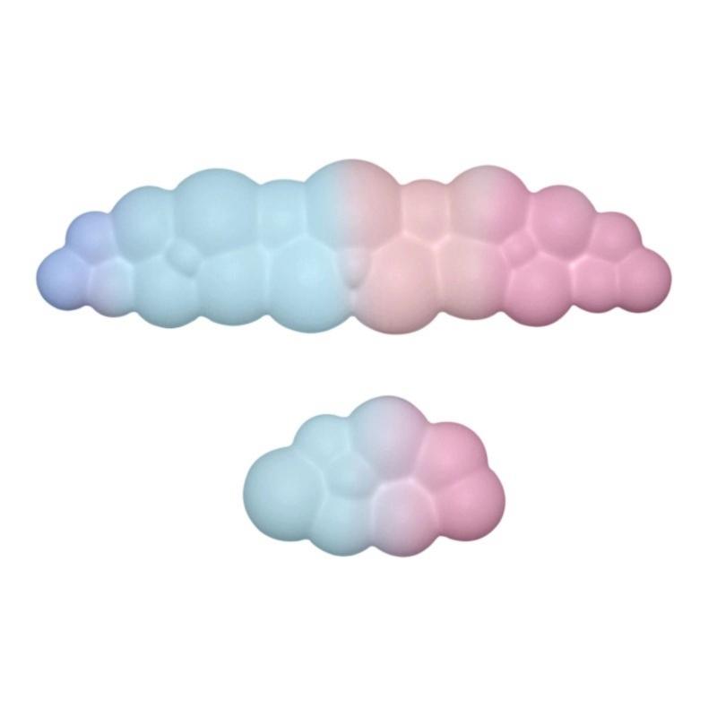 Soft Ergonomic Cloud Mouse Wrist Rest Silicone Pad Rest Desk Wrist Support Ergonomic Mouse Pad For Extended Computer