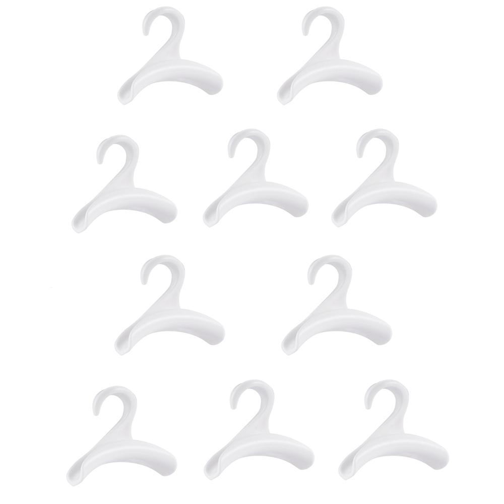 5pcs/set Arch Coat Rack Hook Bag Holder PP Material for Home Closet Storage Hat Scarf Shawl Purse Handbag Organizer Hooks
