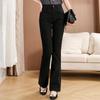 Women's Elastic Bootcut Jeans, Women's New Light-Colored Mid-Waisted Slim-fitting Flared Jeans