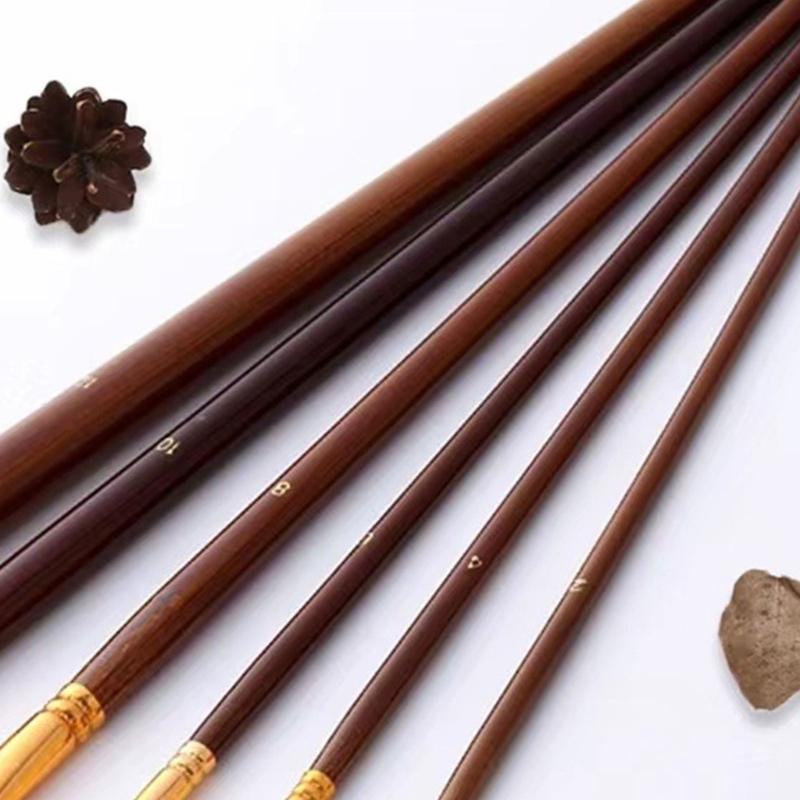 12 Pcs Painting Brushes Set Watercolor Brushes Drawing and Art Supplies for Kids