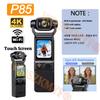 NEW 4K Touch Screen Portable MINI Vlog Camera Pocket Sports Camera with Gimbal Handheld Stabilizer Body Camera Video Recording