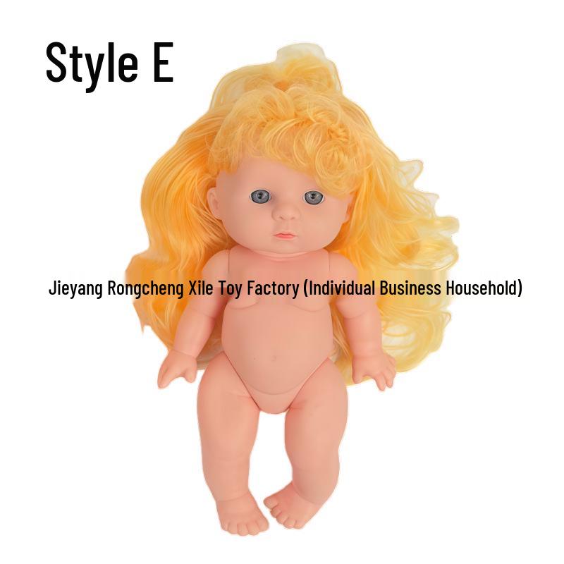 8-inch Reborn Simulation Vinyl Baby Doll Toy for Children's Birthdays